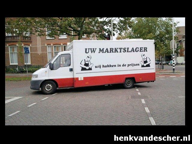 De marktslager :: Wij  hakken in de prijzen