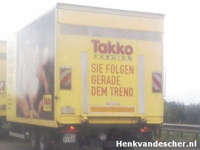 Takko :: Sie folgen gerade dem trend