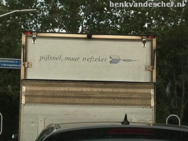 Edison Express Koeriers :: Pijlsnel, MAAR trefzeker
